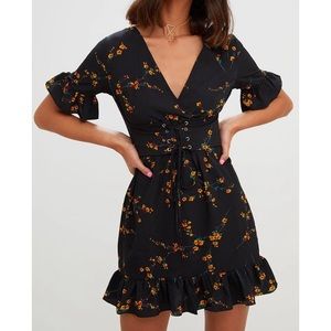 Pretty Little Thing Corset Swing Dress